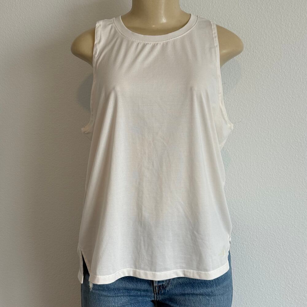 The North Face Cream Athletic Tank Top